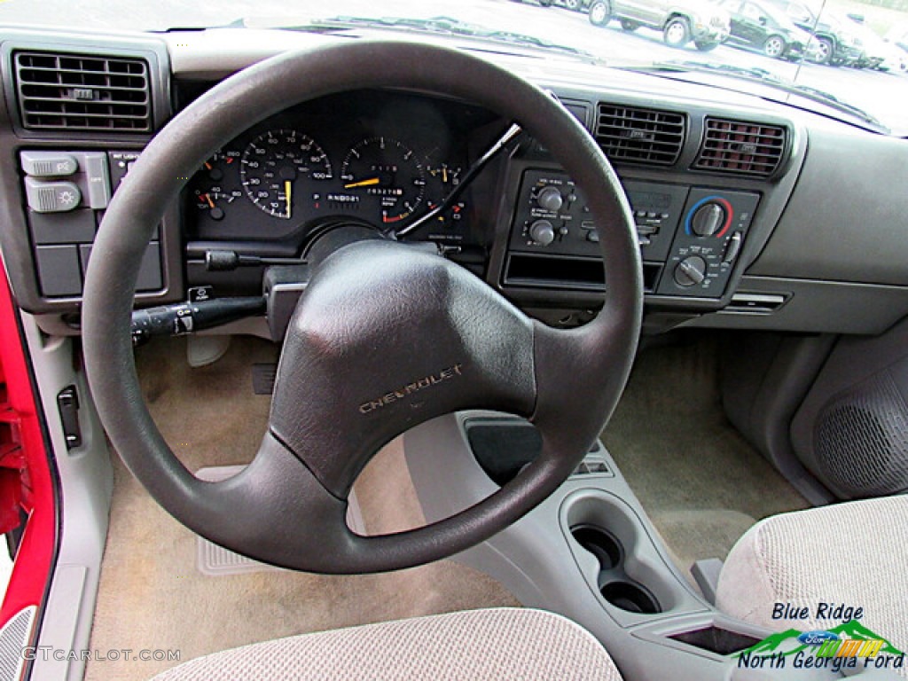 1994 Chevrolet S10 LS Extended Cab Gray Dashboard Photo #141533738