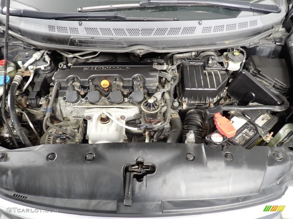 2007 Civic LX Sedan - Nighthawk Black Pearl / Black photo #6