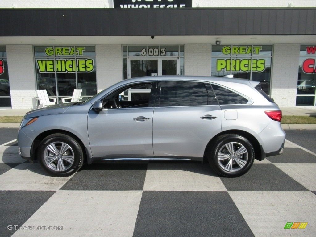 Lunar Silver Metallic Acura MDX