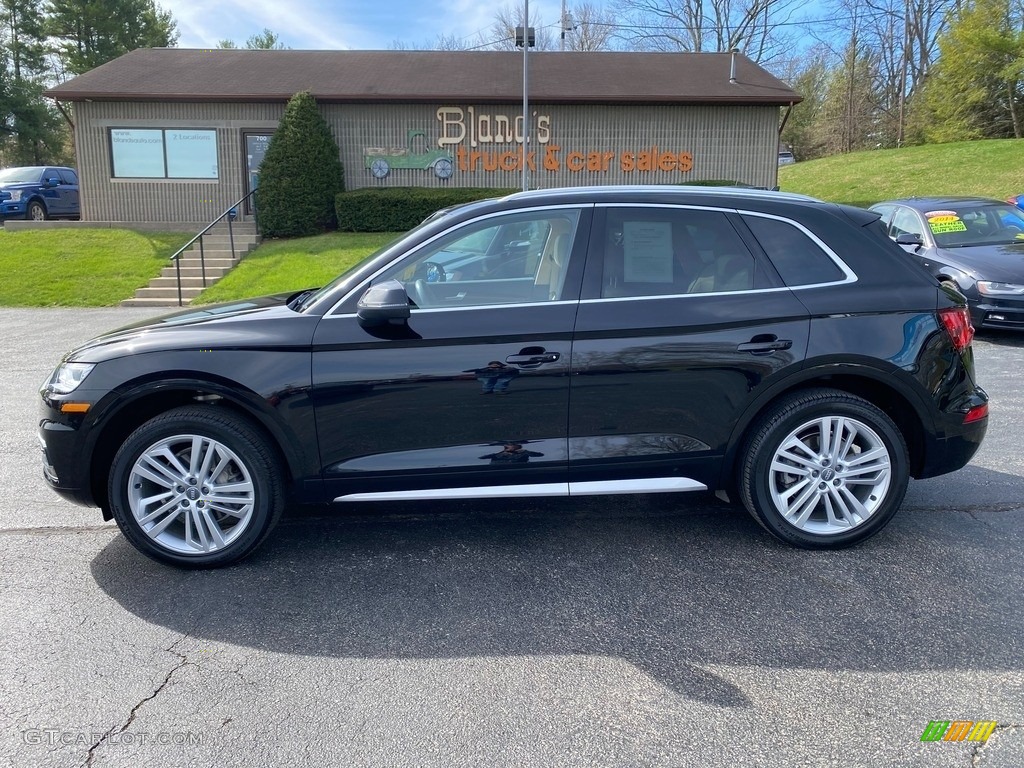 2018 Q5 2.0 TFSI Prestige quattro - Mythos Black Metallic / Atlas Beige photo #1