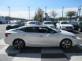 2018 Pearl White Nissan Maxima SL  photo #3