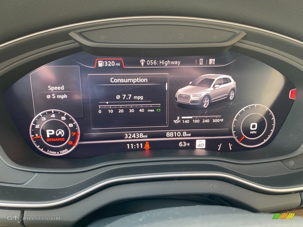 2018 Audi Q5 2.0 TFSI Prestige quattro Controls Photos