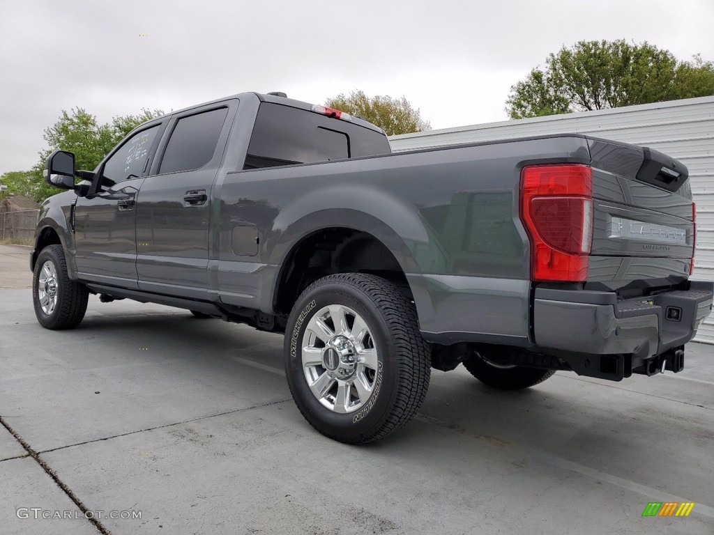 2020 F250 Super Duty Platinum Crew Cab 4x4 - Silver Spruce / Black photo #9