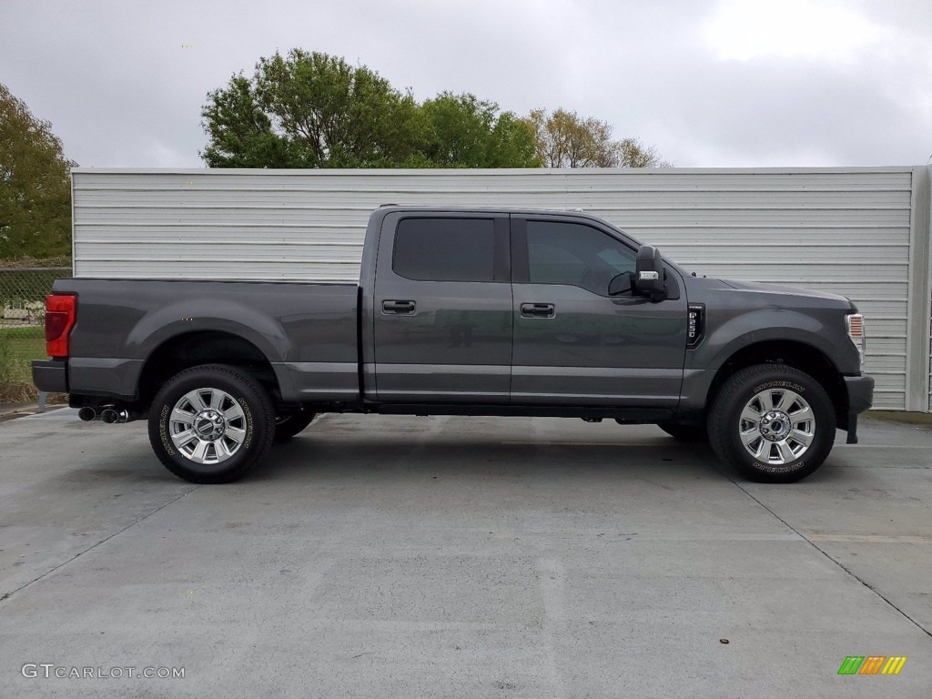 2020 F250 Super Duty Platinum Crew Cab 4x4 - Silver Spruce / Black photo #10
