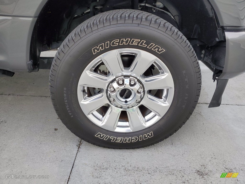 2020 F250 Super Duty Platinum Crew Cab 4x4 - Silver Spruce / Black photo #25