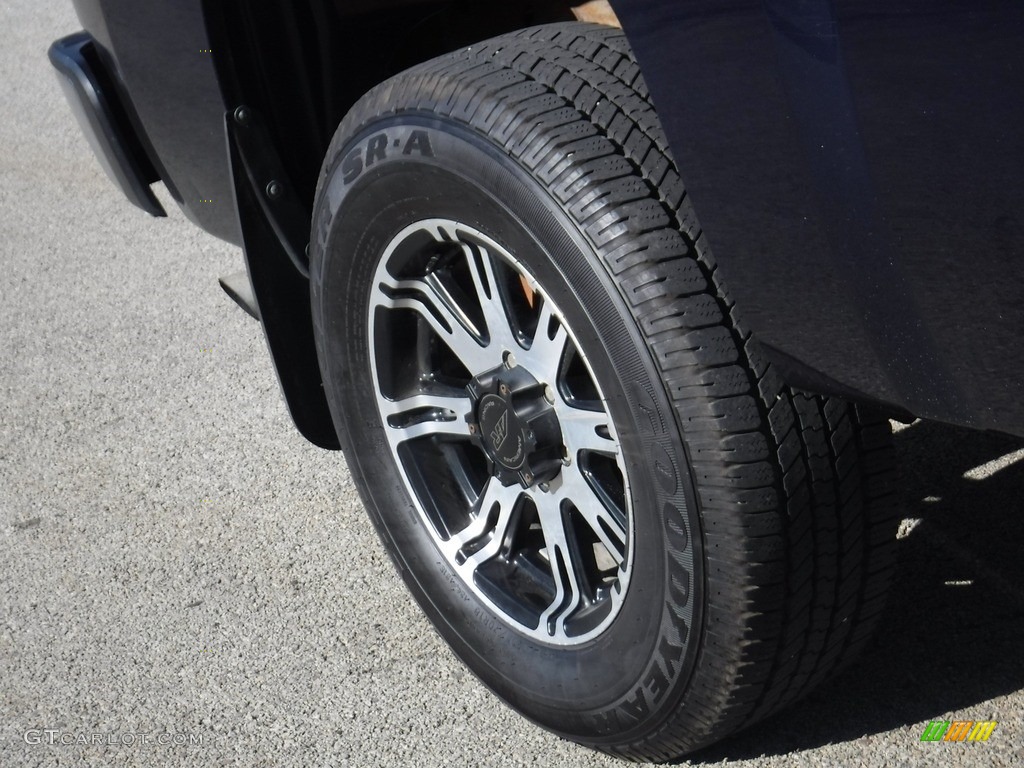 2011 Silverado 1500 LS Extended Cab 4x4 - Blue Granite Metallic / Dark Titanium photo #7