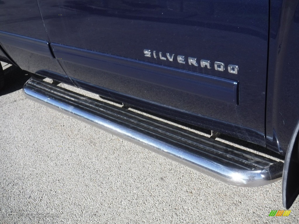 2011 Silverado 1500 LS Extended Cab 4x4 - Blue Granite Metallic / Dark Titanium photo #8