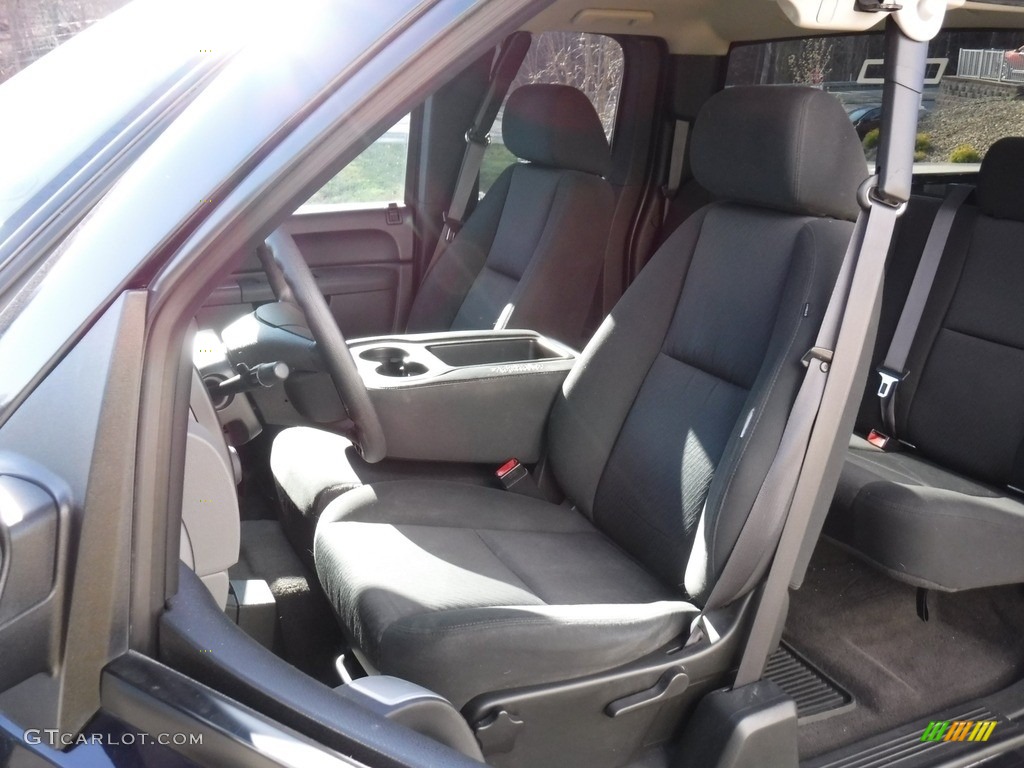 2011 Silverado 1500 LS Extended Cab 4x4 - Blue Granite Metallic / Dark Titanium photo #17