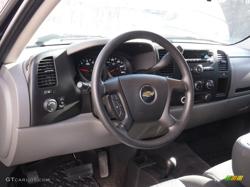 2011 Silverado 1500 LS Extended Cab 4x4 - Blue Granite Metallic / Dark Titanium photo #19