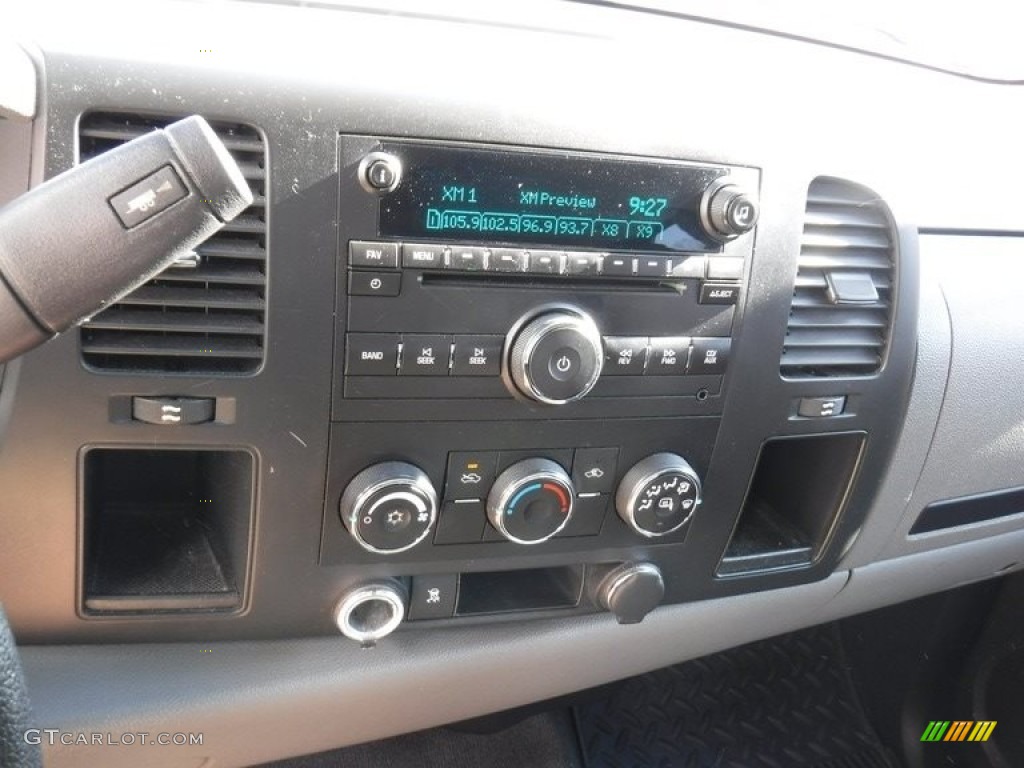 2011 Silverado 1500 LS Extended Cab 4x4 - Blue Granite Metallic / Dark Titanium photo #21