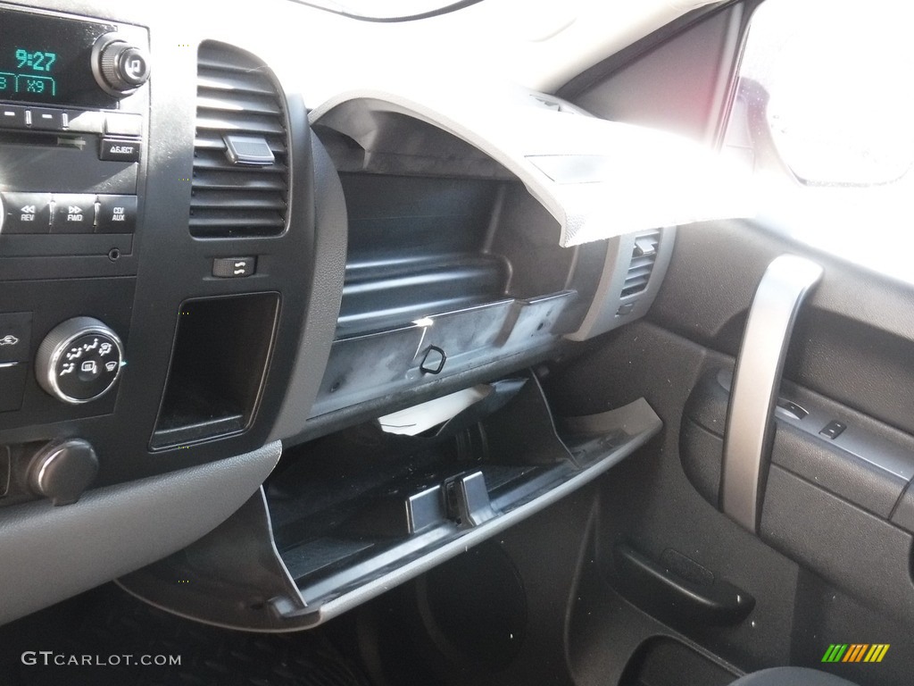 2011 Silverado 1500 LS Extended Cab 4x4 - Blue Granite Metallic / Dark Titanium photo #23