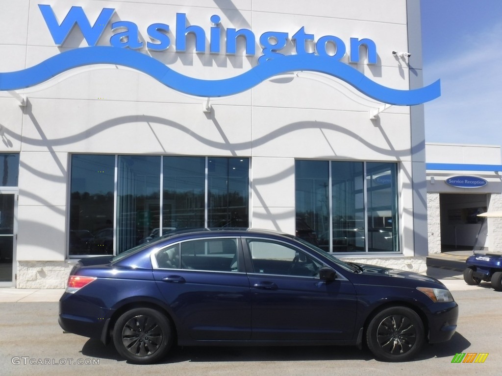 2009 Accord LX Sedan - Royal Blue Pearl / Gray photo #2