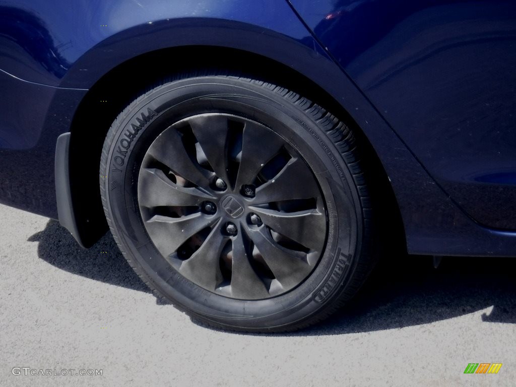 2009 Accord LX Sedan - Royal Blue Pearl / Gray photo #3
