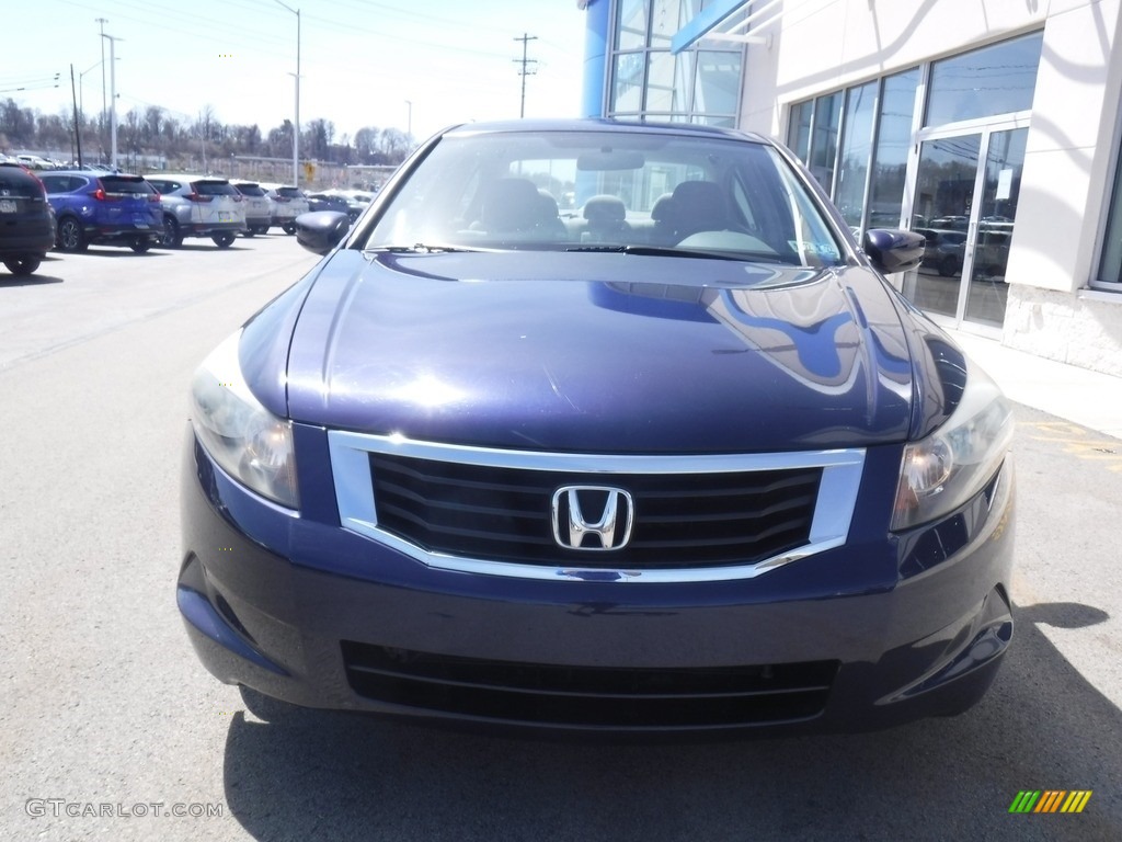 2009 Accord LX Sedan - Royal Blue Pearl / Gray photo #4