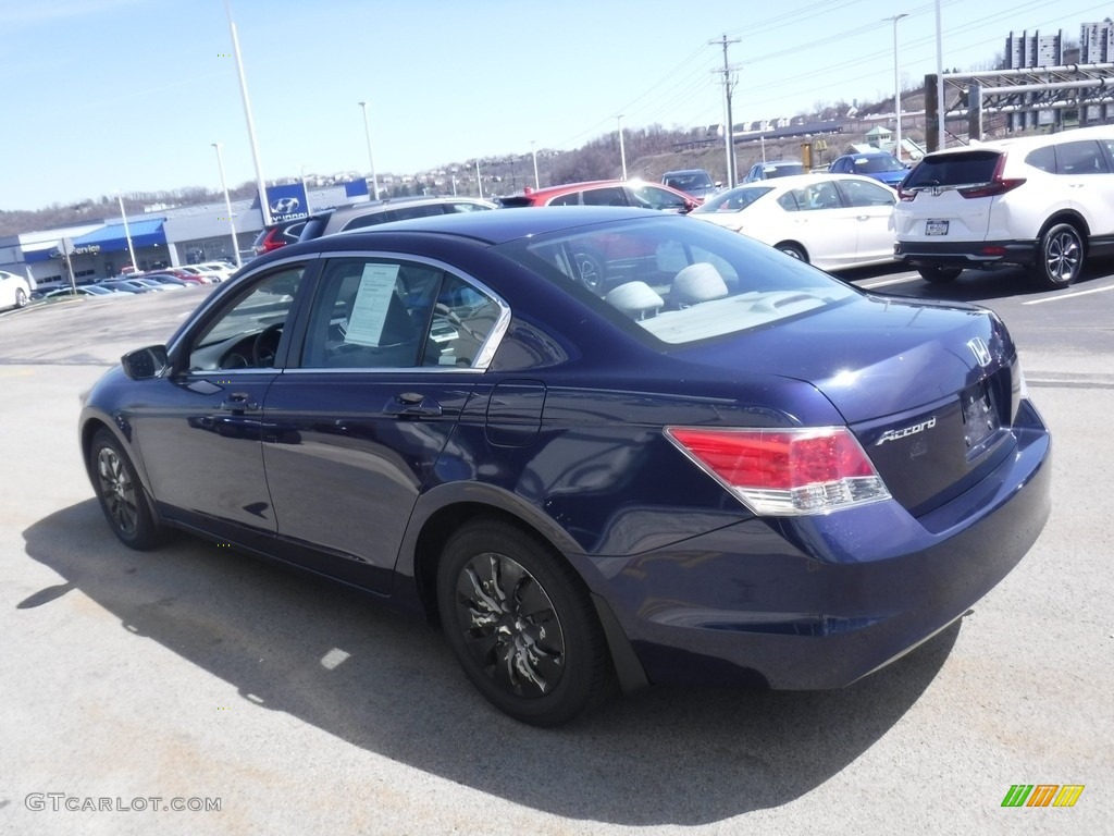 2009 Accord LX Sedan - Royal Blue Pearl / Gray photo #6