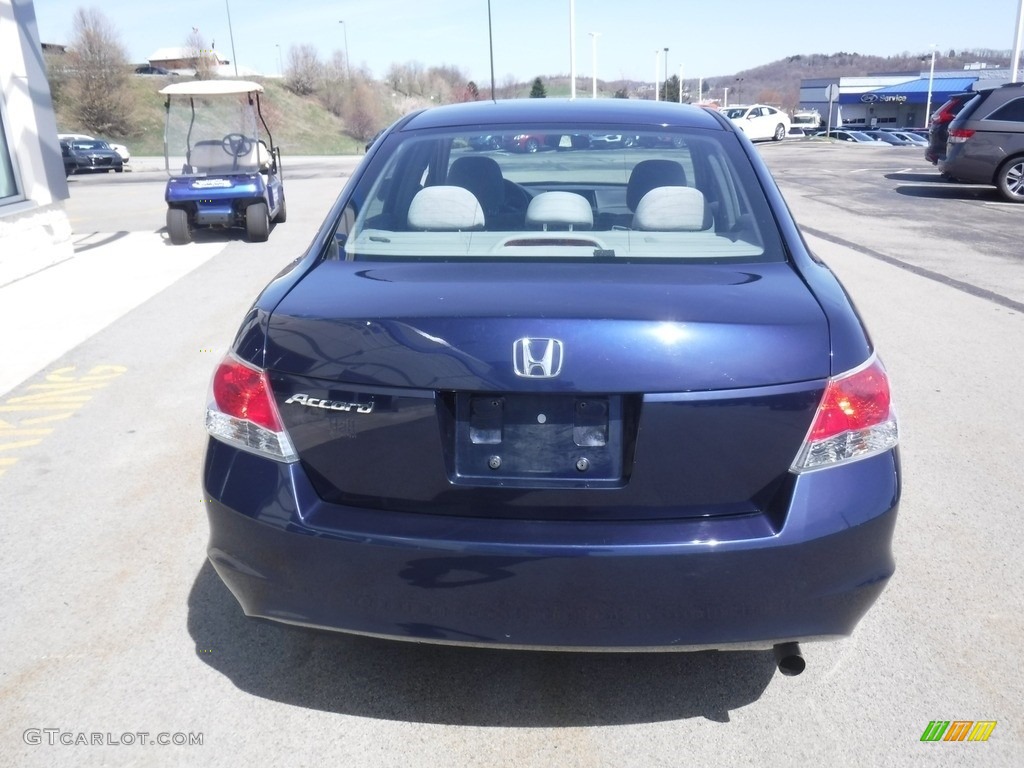 2009 Accord LX Sedan - Royal Blue Pearl / Gray photo #7