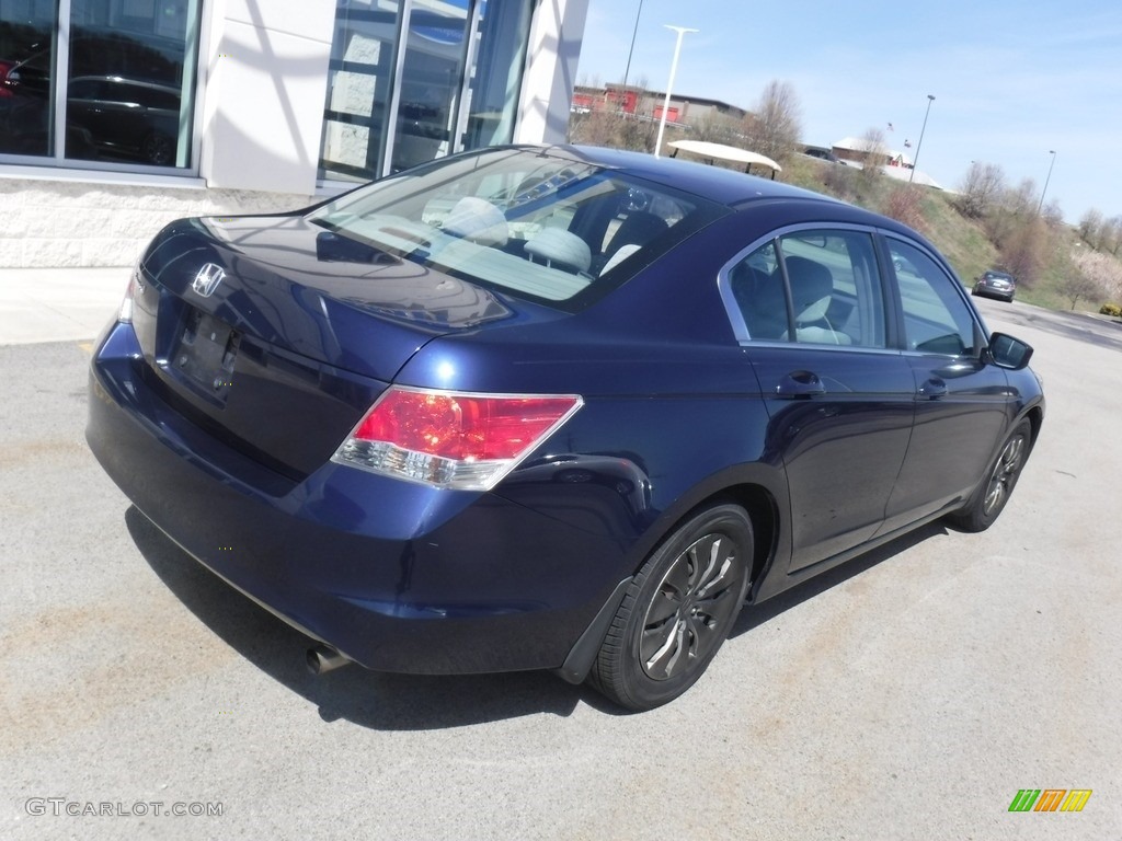 2009 Accord LX Sedan - Royal Blue Pearl / Gray photo #8