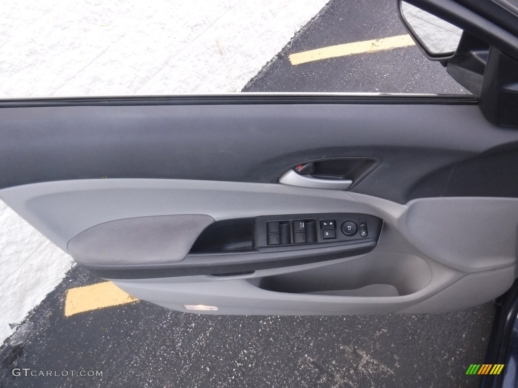 2009 Accord LX Sedan - Royal Blue Pearl / Gray photo #10