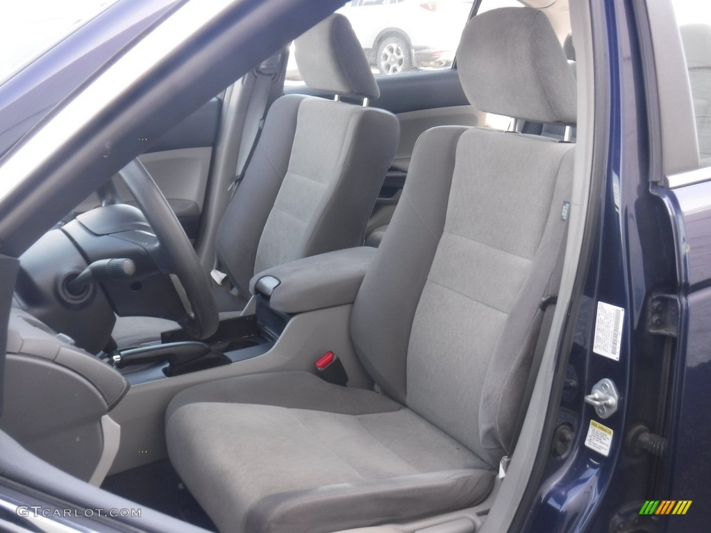 2009 Accord LX Sedan - Royal Blue Pearl / Gray photo #12