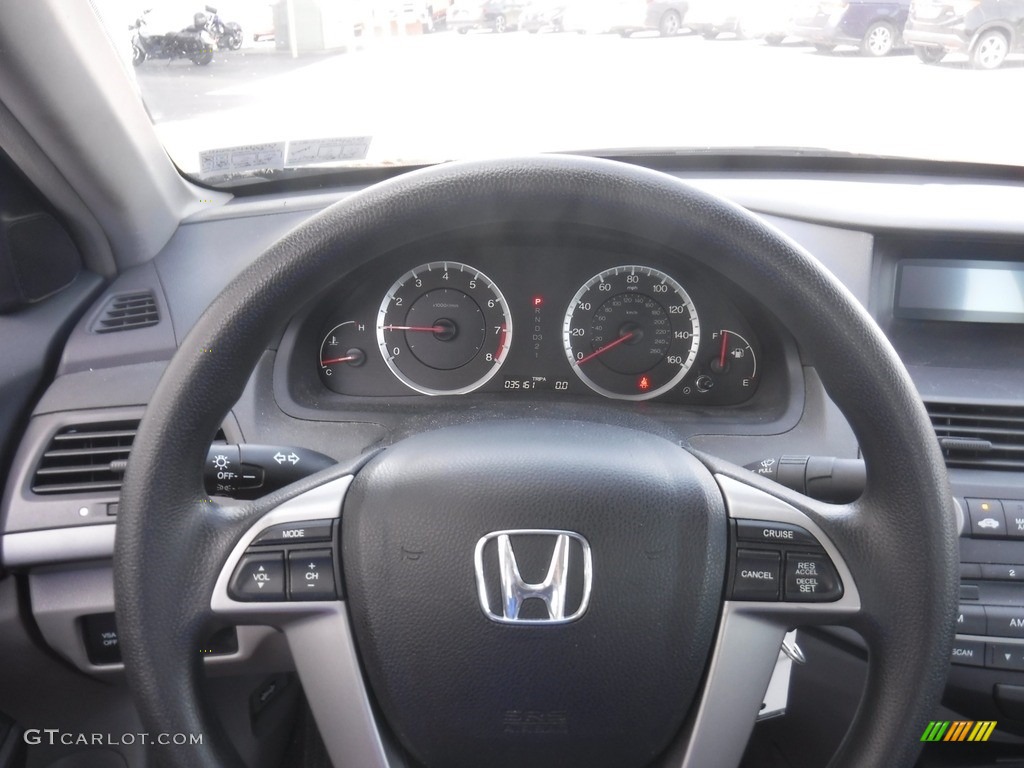 2009 Accord LX Sedan - Royal Blue Pearl / Gray photo #16