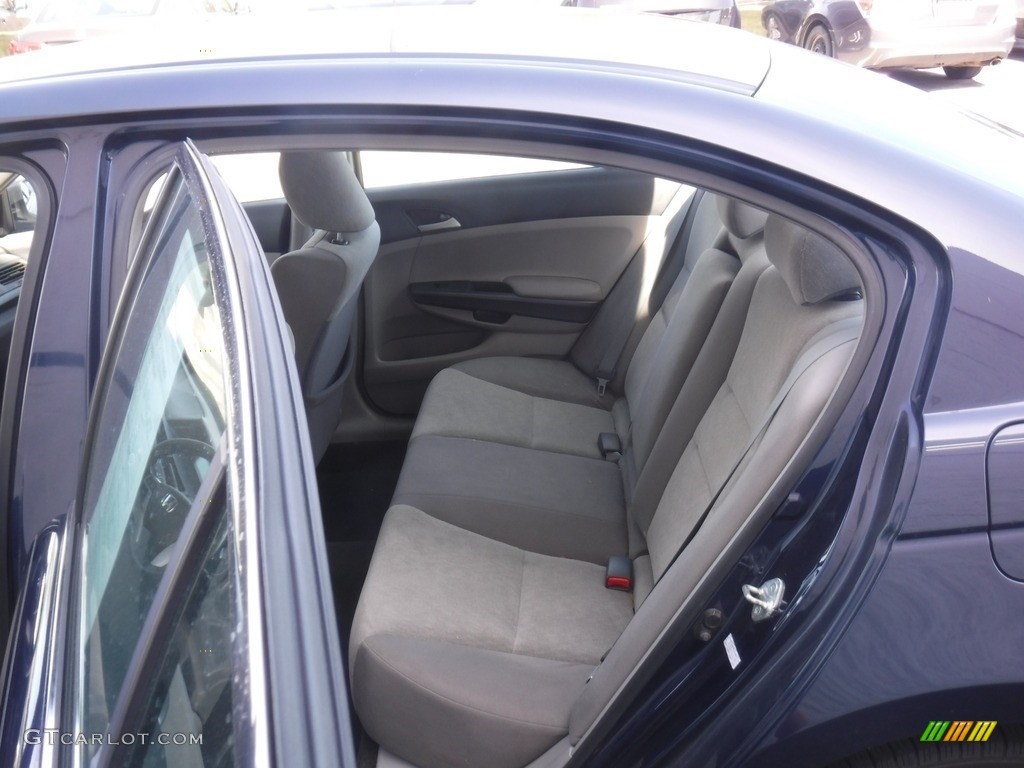 2009 Accord LX Sedan - Royal Blue Pearl / Gray photo #21