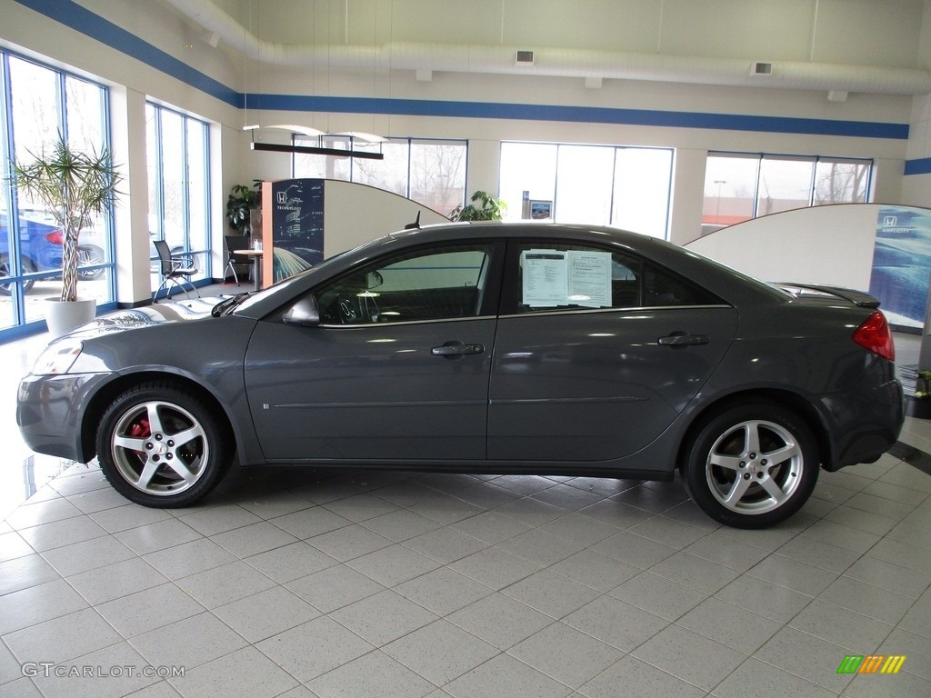 2008 G6 V6 Sedan - Dark Steel Gray Metallic / Ebony Black photo #10