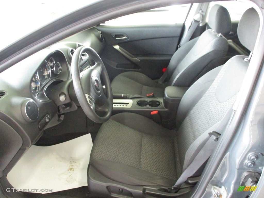 2008 G6 V6 Sedan - Dark Steel Gray Metallic / Ebony Black photo #26