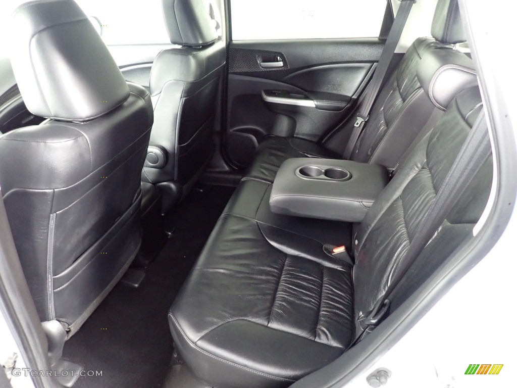 Black Interior 2013 Honda CR-V Touring AWD Photo #141540597