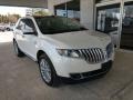 2012 White Platinum Metallic Tri-Coat Lincoln MKX AWD  photo #2