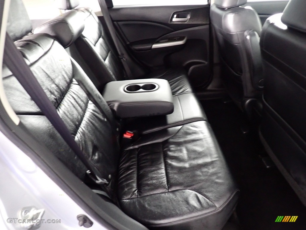 Black Interior 2013 Honda CR-V Touring AWD Photo #141540669