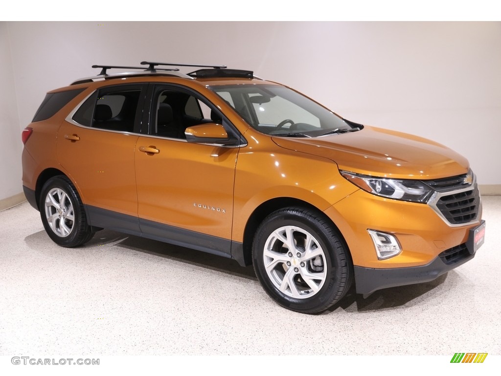 2019 Equinox LT - Orange Burst Metallic / Jet Black photo #1