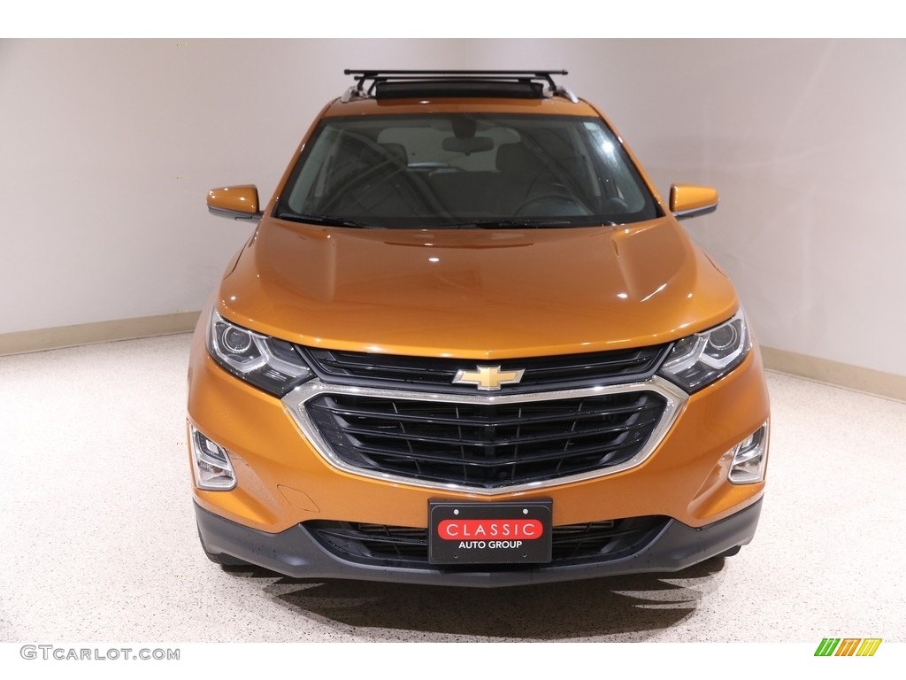 2019 Equinox LT - Orange Burst Metallic / Jet Black photo #2