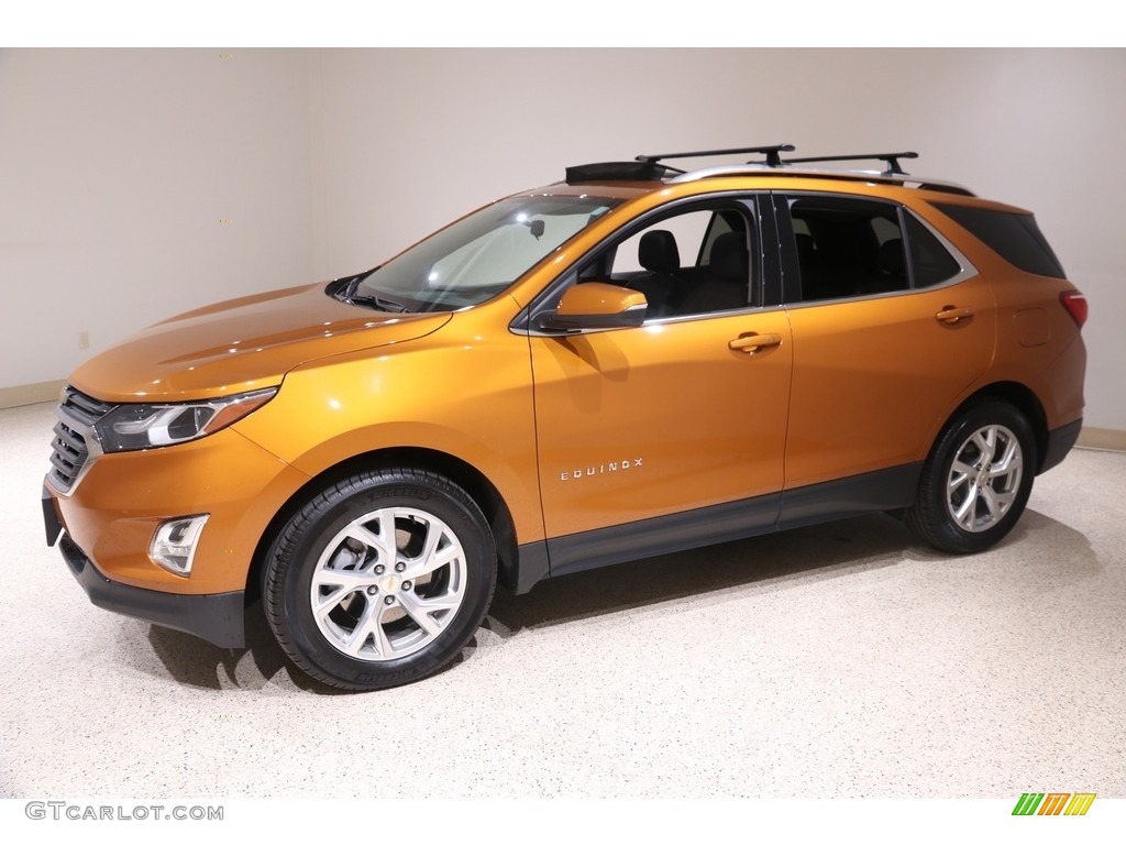 2019 Equinox LT - Orange Burst Metallic / Jet Black photo #3