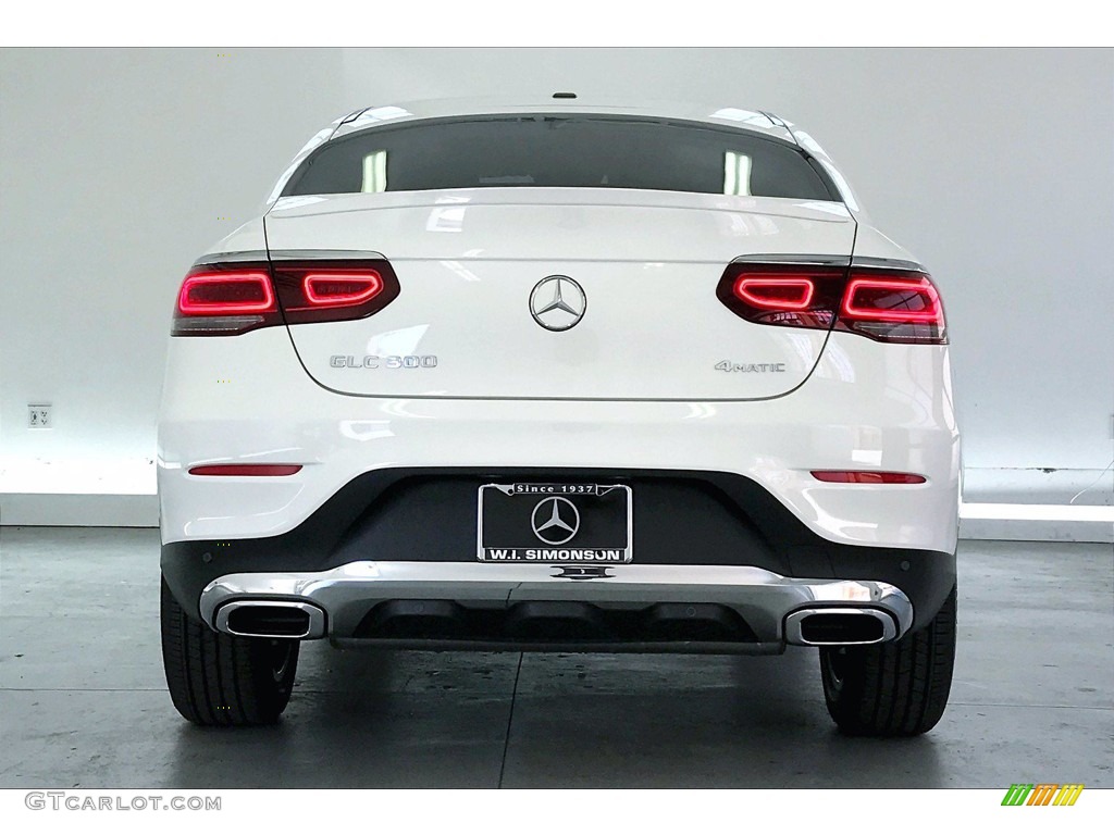 2021 GLC 300 4Matic Coupe - Polar White / Black photo #3