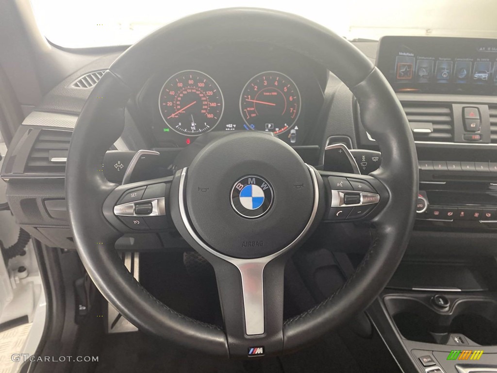 2017 BMW 2 Series M240i Convertible Terra Steering Wheel Photo #141541827