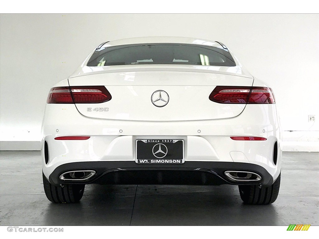 2021 E 450 Coupe - Polar White / Black photo #3