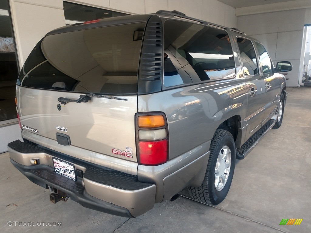 2006 Yukon XL Denali AWD - Steel Gray Metallic / Sandstone photo #4