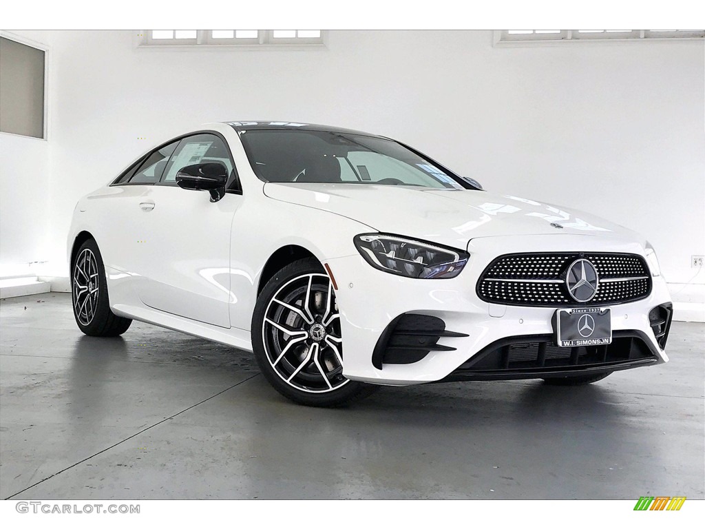 2021 E 450 Coupe - Polar White / Black photo #13