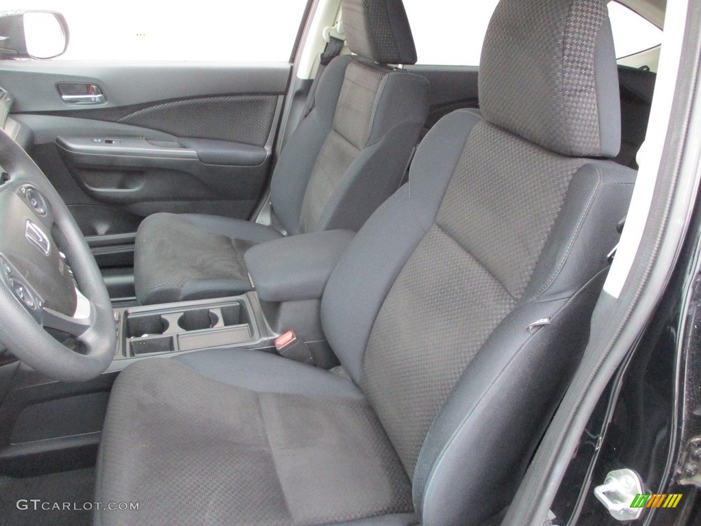 2016 CR-V EX AWD - Crystal Black Pearl / Black photo #12