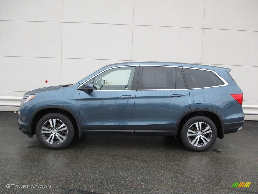 Steel Sapphire Metallic 2018 Honda Pilot EX-L AWD Exterior Photo #141542595
