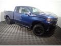 2020 Northsky Blue Metallic Chevrolet Silverado 1500 Custom Trail Boss Double Cab 4x4  photo #3