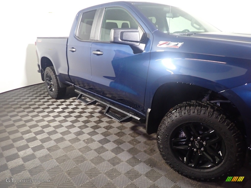 2020 Silverado 1500 Custom Trail Boss Double Cab 4x4 - Northsky Blue Metallic / Jet Black photo #4