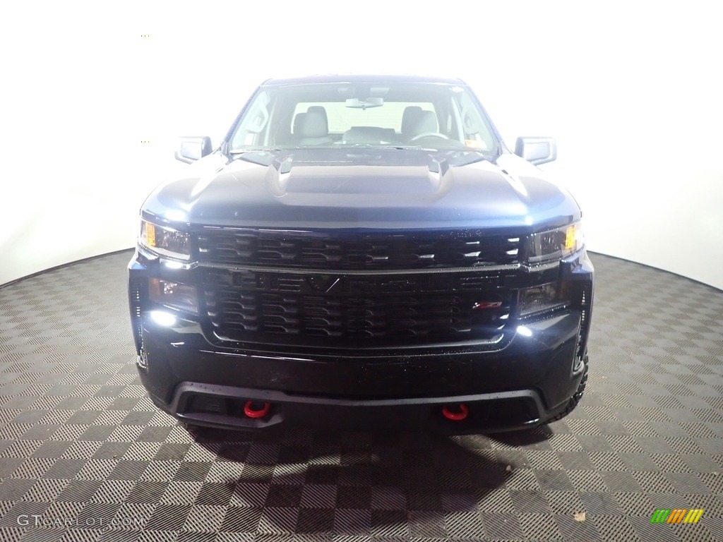 2020 Silverado 1500 Custom Trail Boss Double Cab 4x4 - Northsky Blue Metallic / Jet Black photo #5
