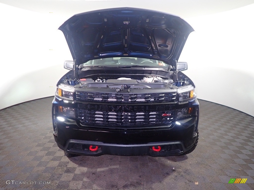 2020 Silverado 1500 Custom Trail Boss Double Cab 4x4 - Northsky Blue Metallic / Jet Black photo #6