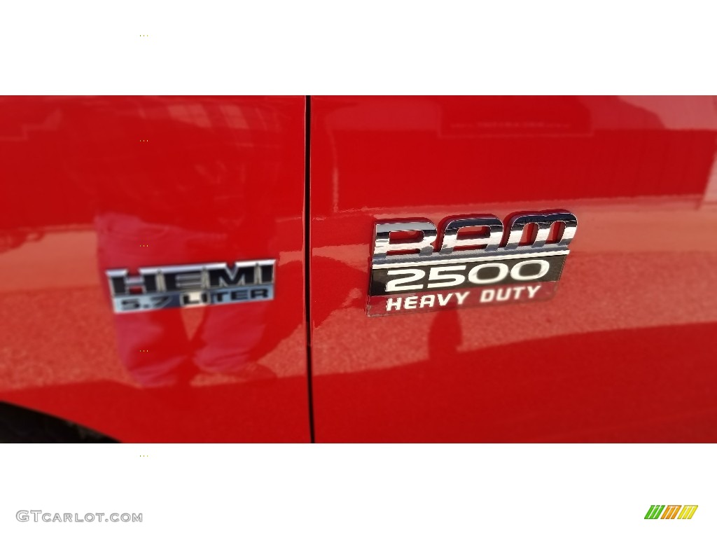 2012 Ram 2500 HD SLT Regular Cab 4x4 - Bright Red / Dark Slate/Medium Graystone photo #9