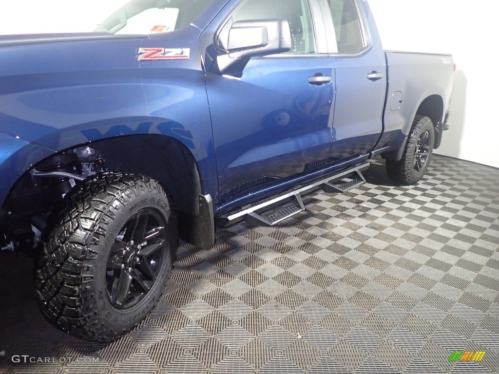 2020 Silverado 1500 Custom Trail Boss Double Cab 4x4 - Northsky Blue Metallic / Jet Black photo #10