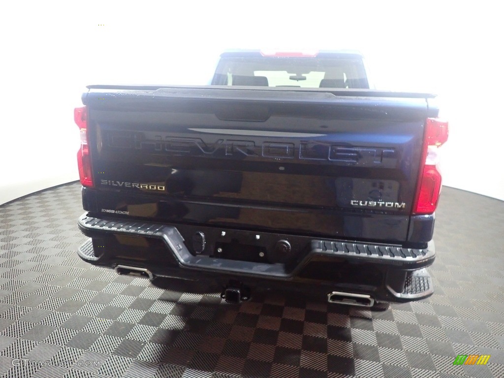 2020 Silverado 1500 Custom Trail Boss Double Cab 4x4 - Northsky Blue Metallic / Jet Black photo #13