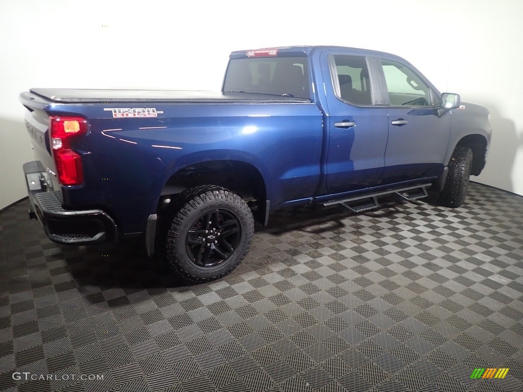 2020 Silverado 1500 Custom Trail Boss Double Cab 4x4 - Northsky Blue Metallic / Jet Black photo #16