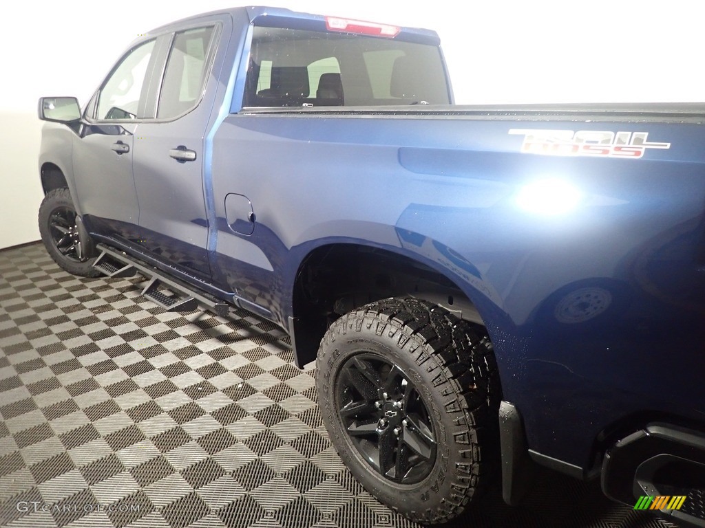 2020 Silverado 1500 Custom Trail Boss Double Cab 4x4 - Northsky Blue Metallic / Jet Black photo #17