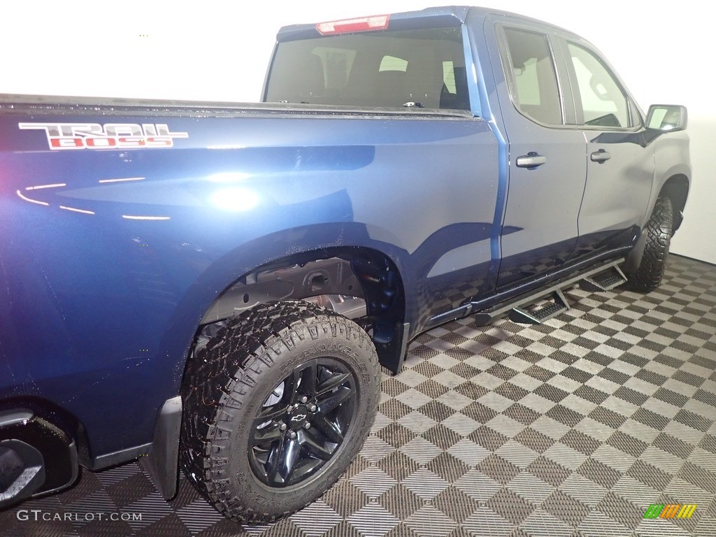 2020 Silverado 1500 Custom Trail Boss Double Cab 4x4 - Northsky Blue Metallic / Jet Black photo #18